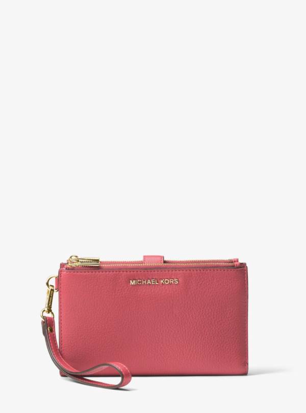 Damske Penazenky Michael Kors Adele Leather Smartphone Ruzove - Doplnky Michael Kors Outlet | WTDIR-3614